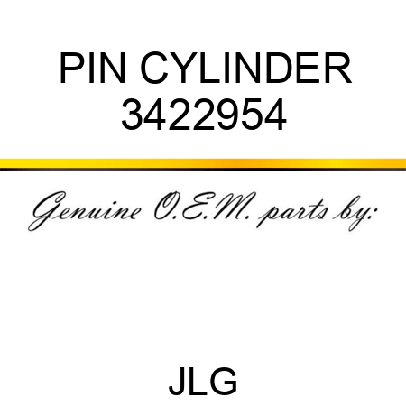 PIN CYLINDER 3422954