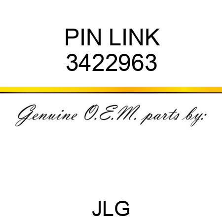 PIN LINK 3422963
