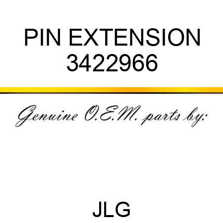 PIN EXTENSION 3422966