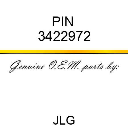 PIN  3422972