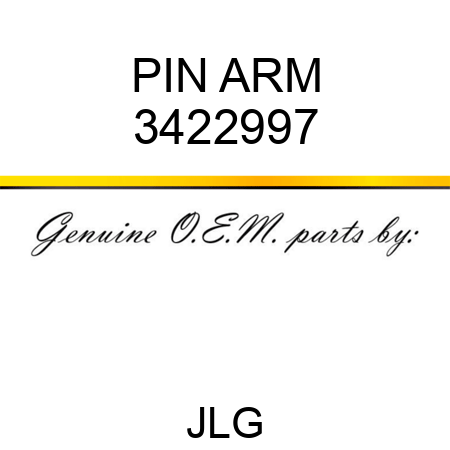 PIN ARM 3422997
