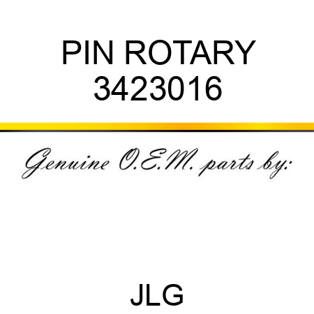 PIN ROTARY 3423016
