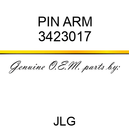PIN ARM 3423017