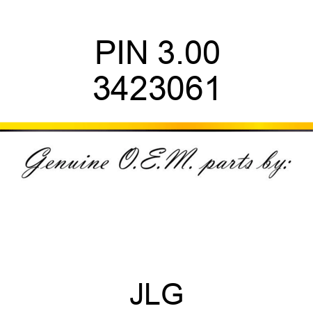 PIN 3.00 3423061