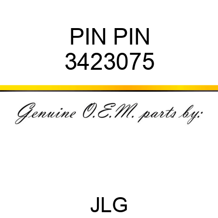 PIN PIN 3423075