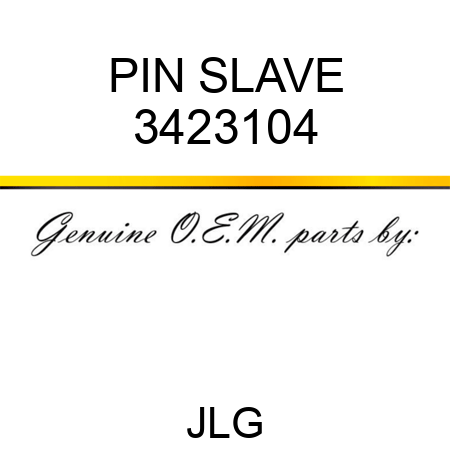 PIN SLAVE 3423104