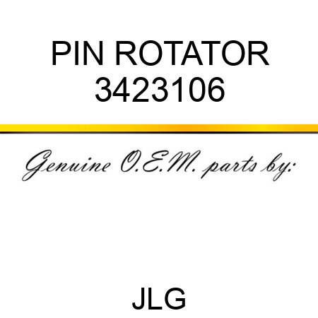PIN ROTATOR 3423106