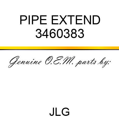 PIPE EXTEND 3460383
