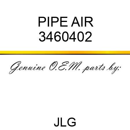 PIPE AIR 3460402