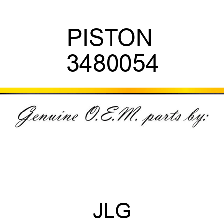 PISTON  3480054