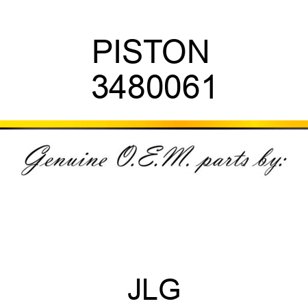 PISTON  3480061