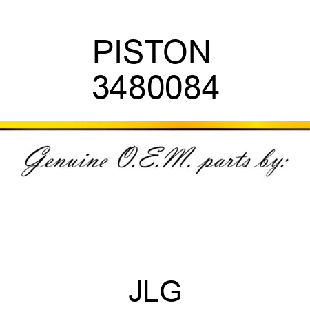 PISTON  3480084