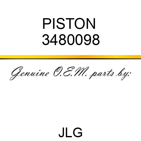 PISTON  3480098