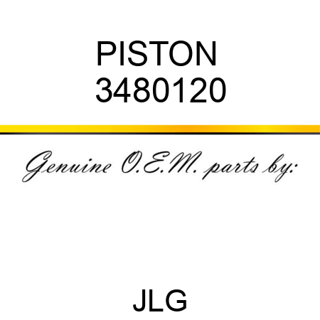 PISTON  3480120