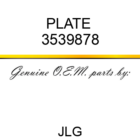 PLATE  3539878