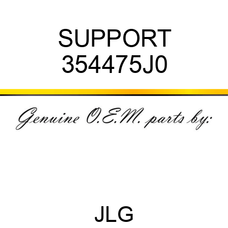 SUPPORT 354475J0