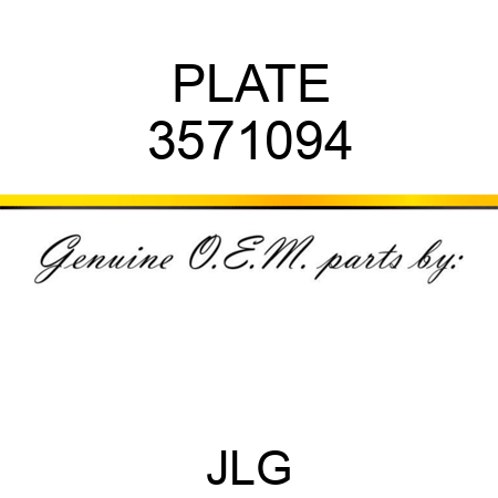 PLATE 3571094