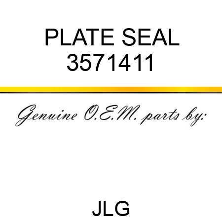 PLATE SEAL 3571411