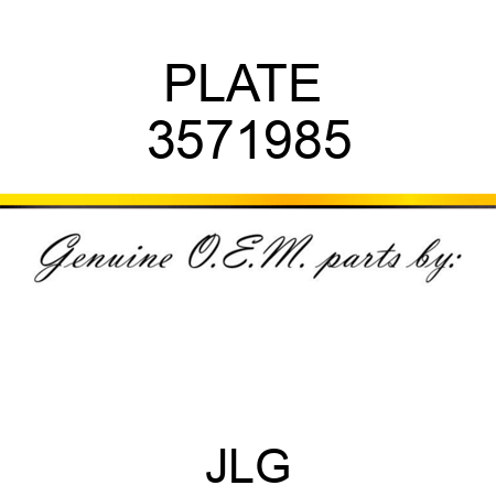 PLATE  3571985