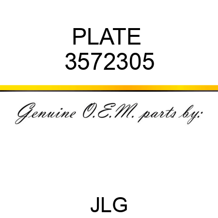 PLATE  3572305