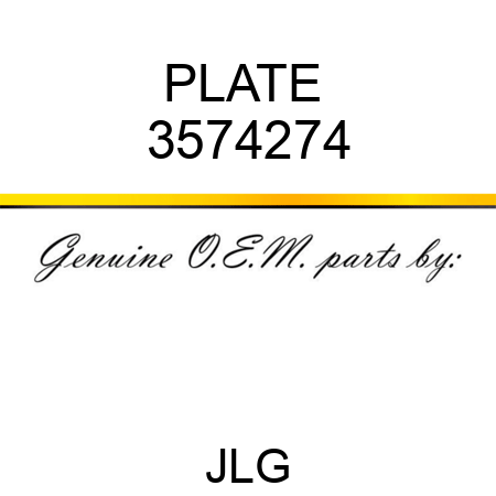 PLATE  3574274