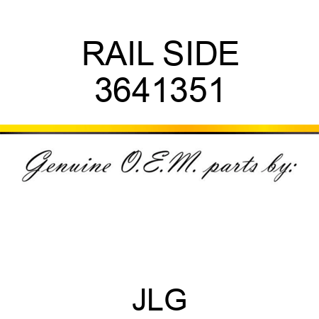 RAIL SIDE 3641351