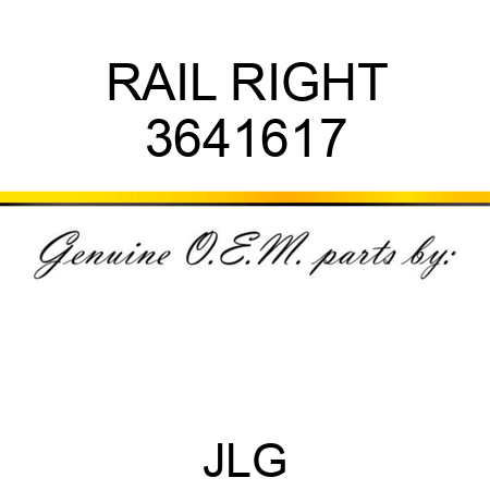 RAIL RIGHT 3641617