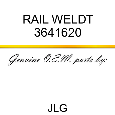 RAIL WELDT 3641620
