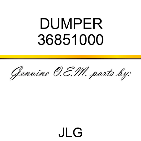 DUMPER 36851000