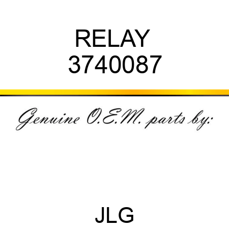 RELAY  3740087