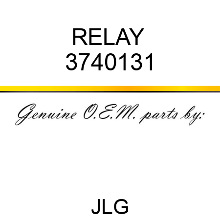 RELAY  3740131