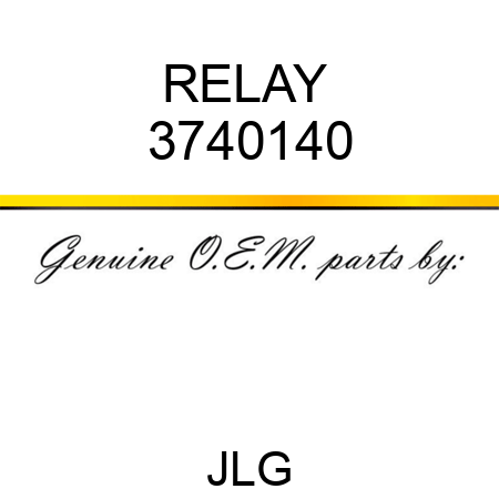 RELAY  3740140