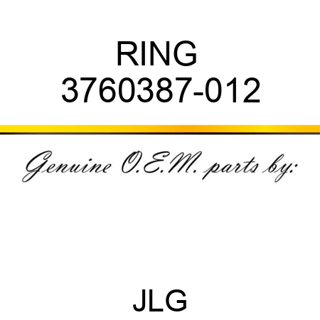 RING  3760387-012