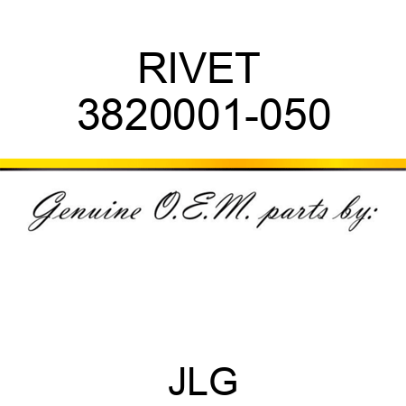 RIVET  3820001-050