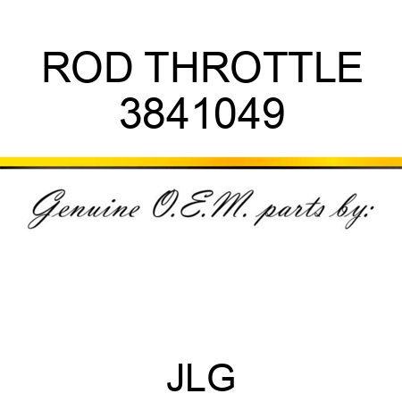 ROD THROTTLE 3841049