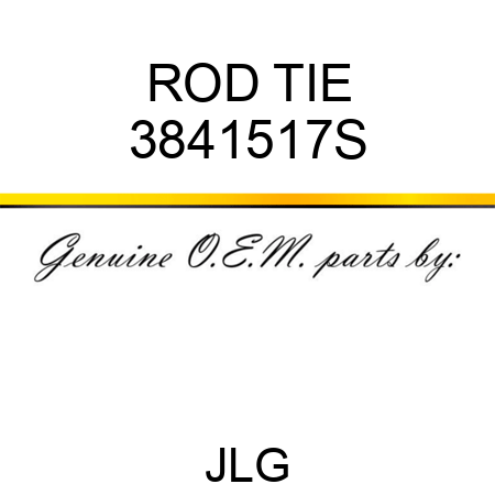 ROD TIE 3841517S