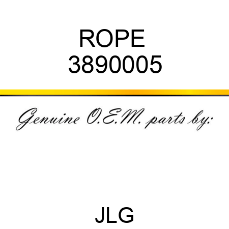 ROPE  3890005