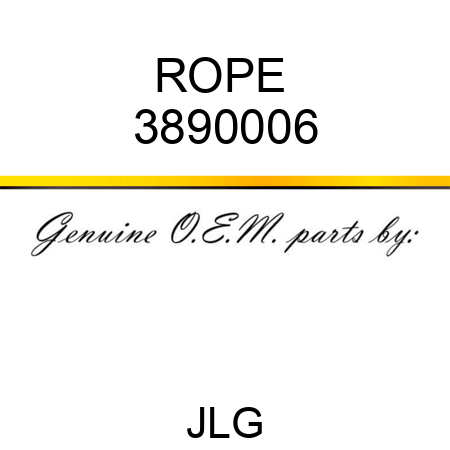 ROPE  3890006