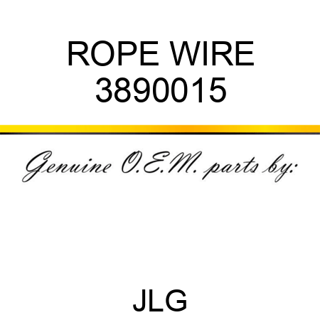 ROPE WIRE 3890015