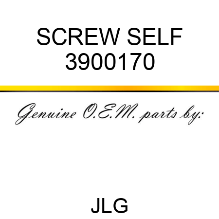 SCREW SELF 3900170