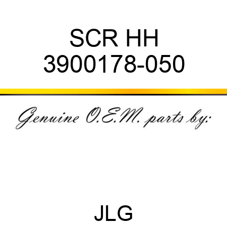 SCR HH 3900178-050