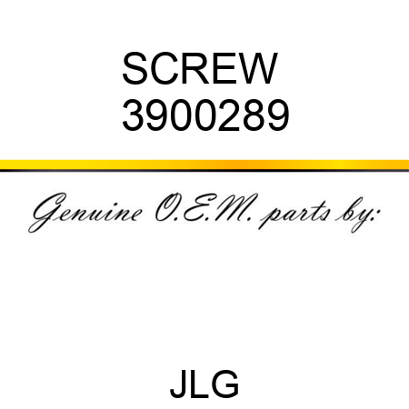 SCREW  3900289