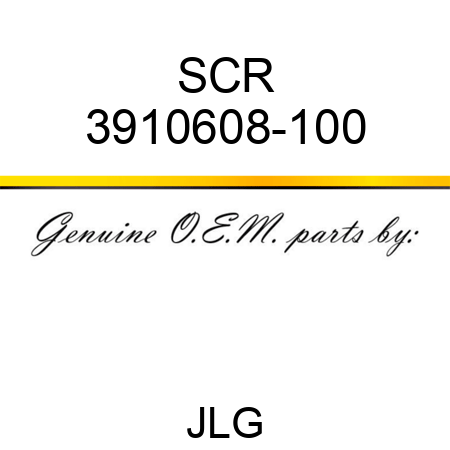 SCR 3910608-100