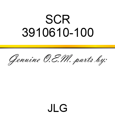 SCR 3910610-100
