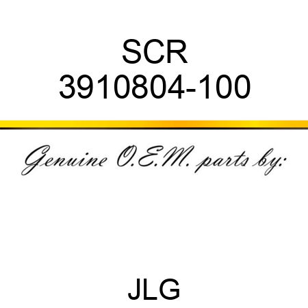SCR 3910804-100