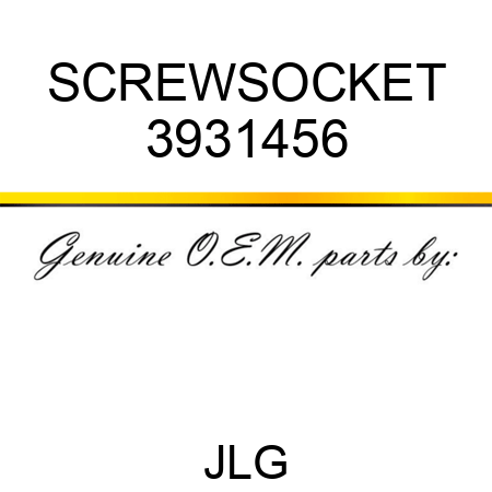SCREWSOCKET 3931456