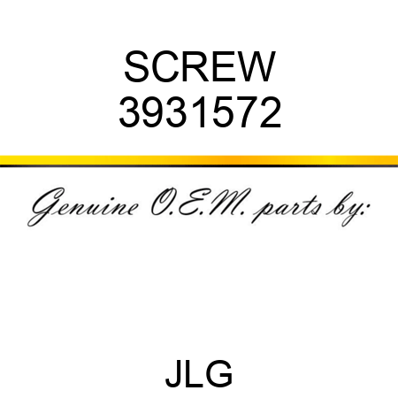 SCREW 3931572