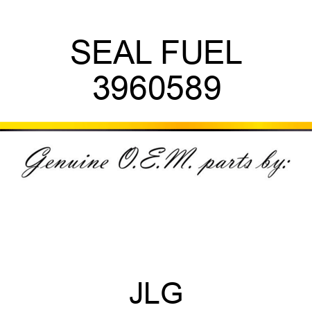 SEAL FUEL 3960589