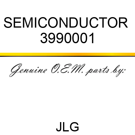 SEMICONDUCTOR  3990001