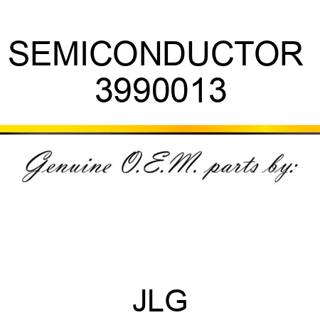 SEMICONDUCTOR  3990013